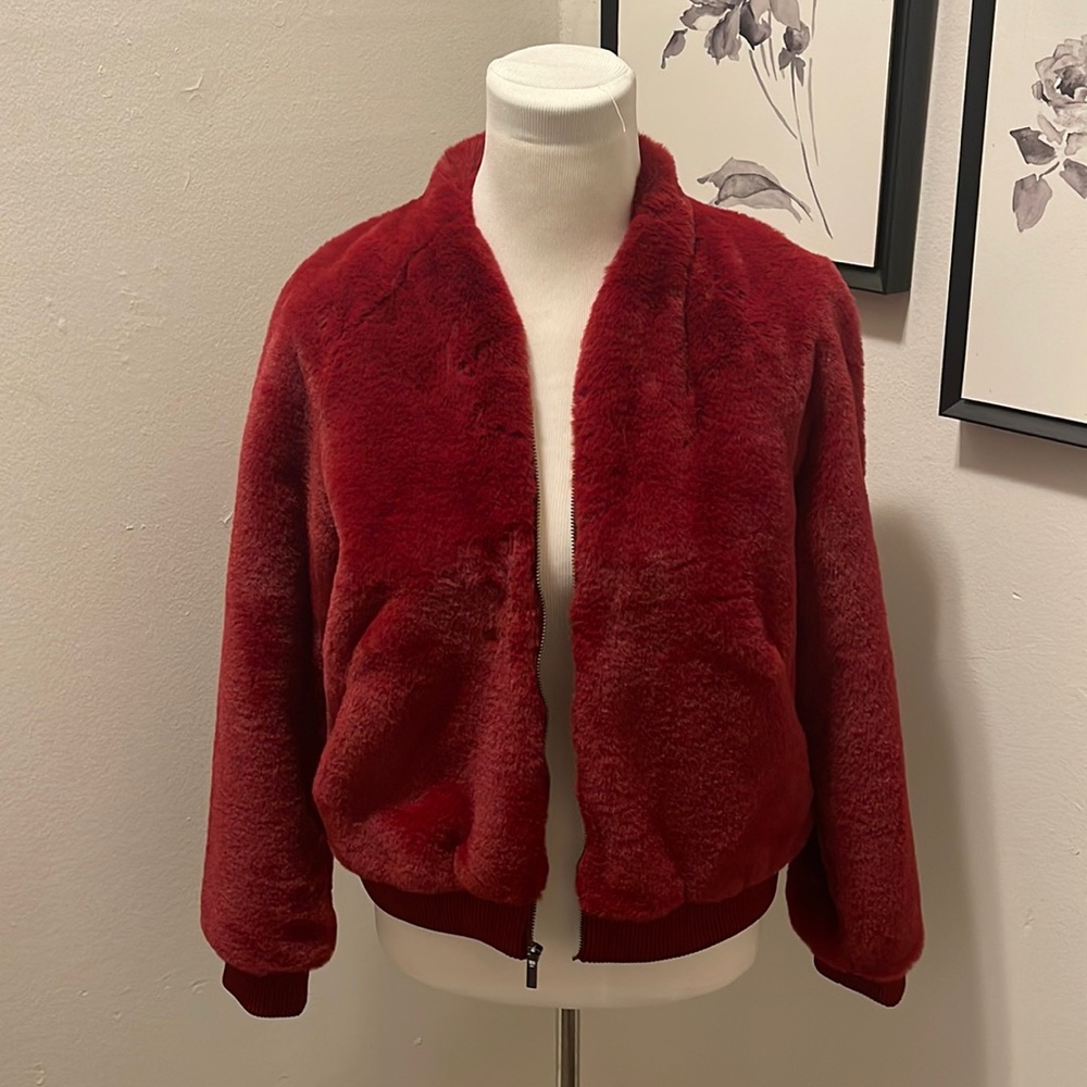 Banana Republic Faux Bomber Jacket
